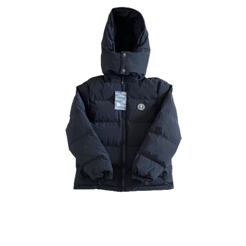 Trapstar Detachable Hooded Puffer Coat - Stone