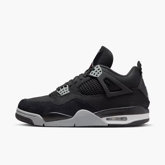 Air Jordan 4 Retro Black Canvas