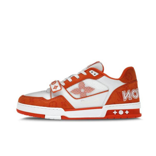 Louis Vuitton Trainer Monogram Denim Orange