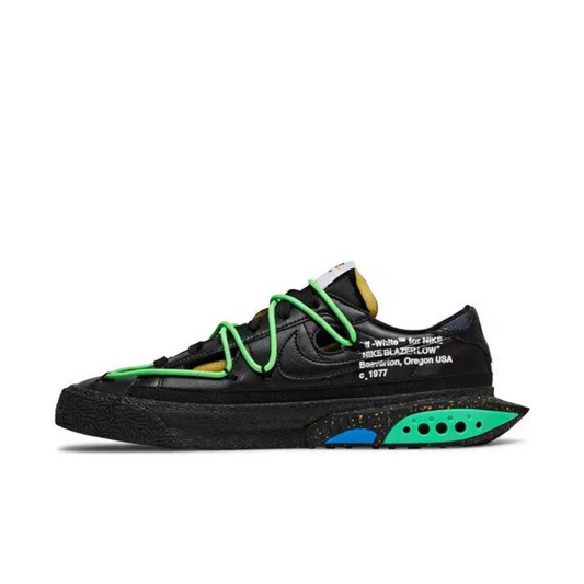 Nike Blazer Low Off-White Black Electro Green